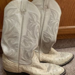 Ostrich Boots/Never Worn